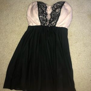 Strapless dress
